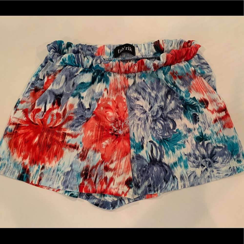 Color Burst Shorts- Size Small
